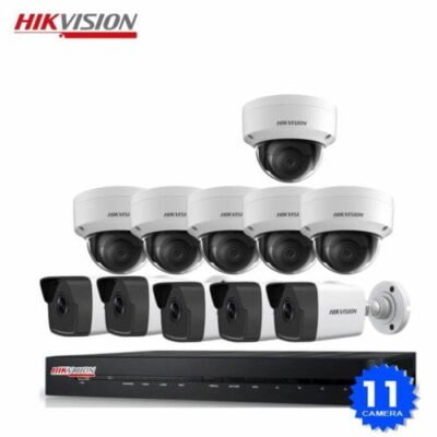 TRỌN BỘ 11 CAMERA IP HIKVISION 2.0 MP