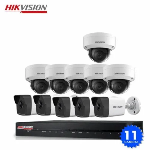 TRỌN BỘ 11 CAMERA IP HIKVISION 2.0 MP