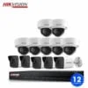 TRỌN BỘ 12 CAMERA IP HIKVISION 2.0 MP