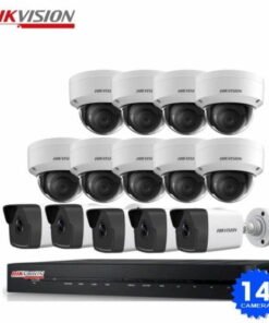 TRỌN BỘ 14 CAMERA IP HIKVISION 2.0 MP