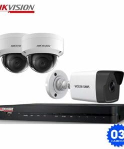 TRỌN BỘ 3 CAMERA IP HIKVISION 2.0 MP