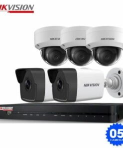 TRỌN BỘ 5 CAMERA IP HIKVISION 2.0 MP