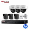 TRỌN BỘ 6 CAMERA IP HIKVISION 2.0 MP
