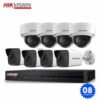 TRỌN BỘ 8 CAMERA IP HIKVISION 2.0 MP