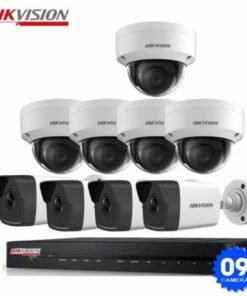 TRỌN BỘ 9 CAMERA IP HIKVISION 2.0 MP