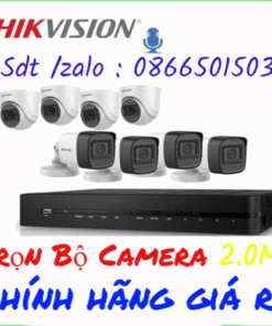 TRỌN BỘ CAMERA HIKVISION 2.0MP