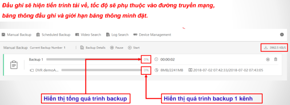 HƯỚNG DẪN BACKUP DỮ LIỆU BẰNG PHẦN MỀM REMOTE BACKUP HIKVISION chính hãng giá rẻ