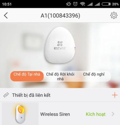 ƯỚNG DẪN CÀI ĐẶT BÁO ĐỘNG CHO CAMERA EZVIZ