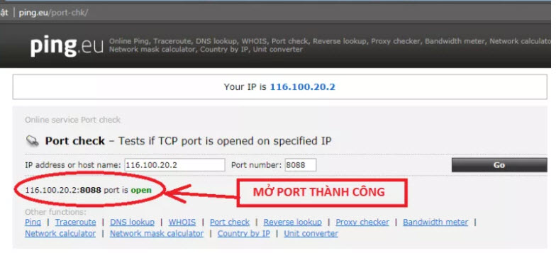 HƯỚNG DẪN NAT PORT MODEM HUAWEI VNPT