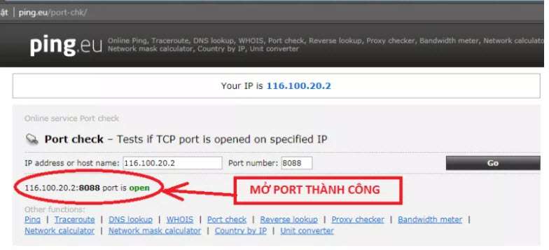 HƯỚNG DẪN NAT PORT MODEM DRAYTEK