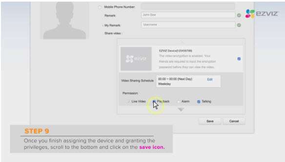 HƯỚNG DẪN CHIA SẺ CAMERA EZVIZ CHO NHIỀU NGƯỜI SỬ DỤNG