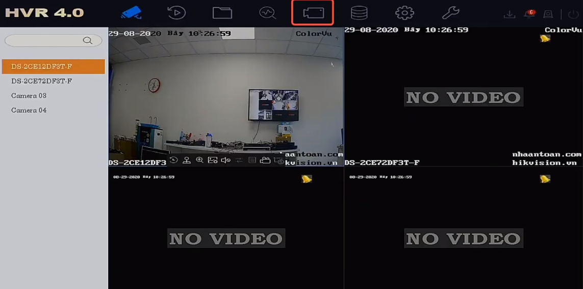 HƯỚNG DẪN BẶT TÍN HIỆU ÂM THANH CAMERA HIKVISION chính hãng giá rẻ TRÊN GIAO DIỆN HVR 4.0