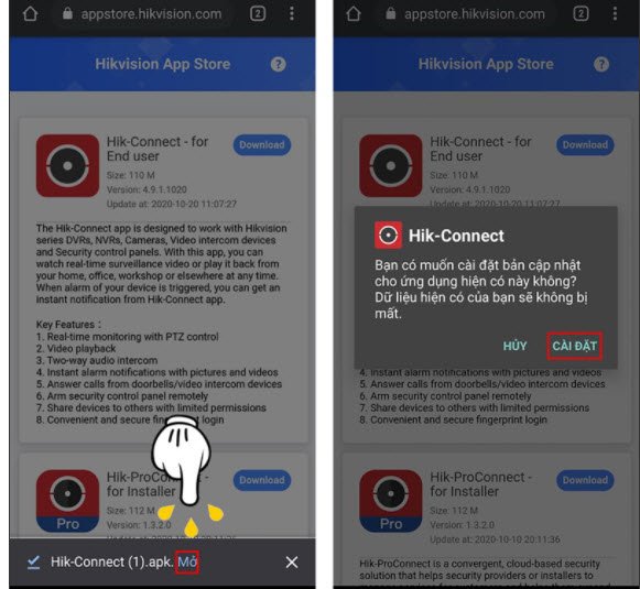 download-tren-chlay1 HƯỚNG DẪN TẢI PHẦN MỀM HIK-CONNECT TRÊN ĐIỆN THOẠI ANDROID MÀ KHÔNG CÓ TRÊN CHPLAY