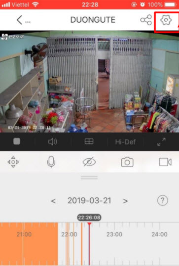 HƯỚNG DẪN QUAY HÌNH, LẬT HÌNH VÀ LƯU HÌNH LIÊN TỤC TRÊN CAMERA EZVIZ