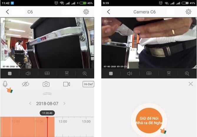 HƯỚNG DẪN SỬ DỤNG CAMERA EZVIZ C6C
