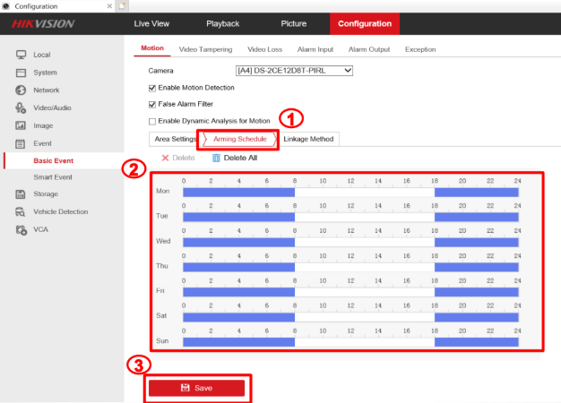 loc-bao-dong-gia-tren-dau-ghi-hinh-camera-hikvision-1 HƯỚNG DẪN SỬ DỤNG TÍNH NĂNG PHÁT HIỆN CHUYỂN ĐỘNG LỌC BÁO ĐỘNG GIẢ