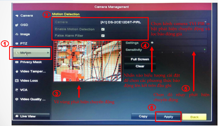 loc-bao-dong-gia-tren-dau-ghi-hinh-camera-hikvision-3 HƯỚNG DẪN SỬ DỤNG TÍNH NĂNG PHÁT HIỆN CHUYỂN ĐỘNG LỌC BÁO ĐỘNG GIẢ