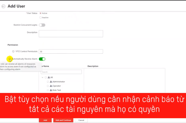 TẠO NGƯỜI DÙNG MỚI TRÊN PHẦN MỀM PRO CONNECT