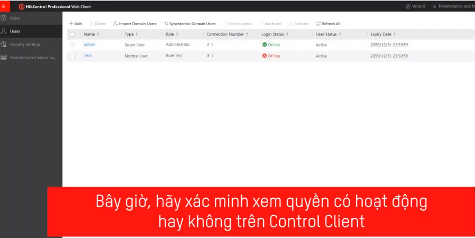 TẠO NGƯỜI DÙNG MỚI TRÊN PHẦN MỀM PRO CONNECT