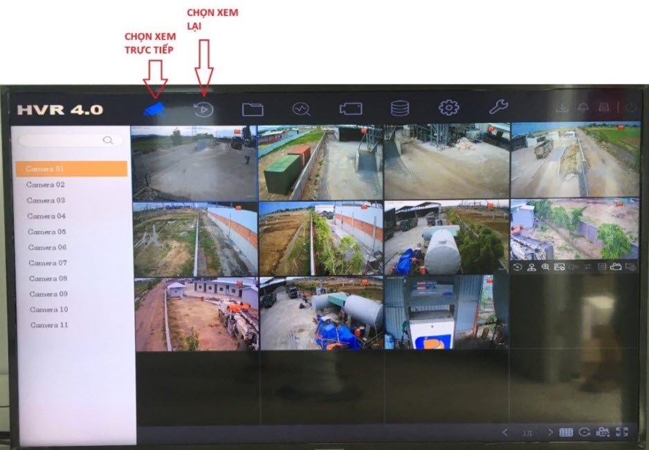 HƯỚNG DẪN TUA NHANH KHI XEM LẠI CAMERA HIKVISON TRÊN MÀN HÌNH TIVI