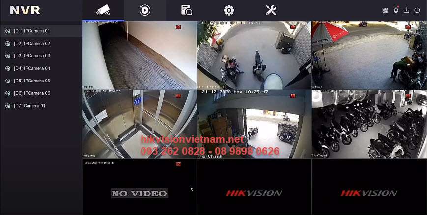 Hướng dẫn sắp xếp thứ tự kênh camera trên đầu ghi IP Hikvision với firmware V4.3