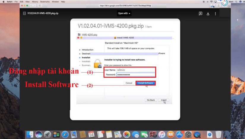 HƯỚNG DẪN CÀI ĐẶT VÀ SỬ DỤNG PHẦN MỀM IVMS-4200 CAMERA giá rẻ nhanh chóng TRÊN MACBOOK