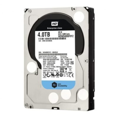 Ổ cứng HDD Western 4TB 3.5 inch Sata (WD4000F9YZ SE) (Đen)