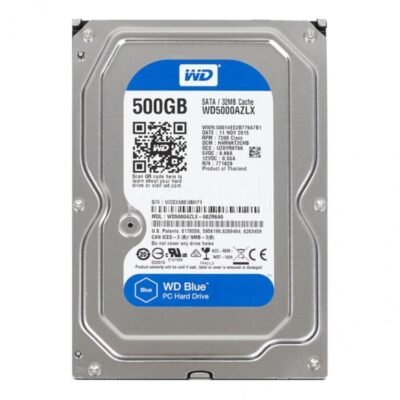 Ổ cứng HDD Western 500GB 3.5 inch Sata (WD5000AZLX) (Xanh) hdd cho camera