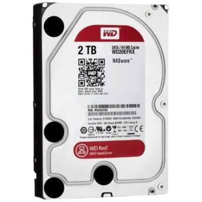 Ổ cứng HDD Western Digital WD20EFRX 2TB (Đỏ Đen Bạc)