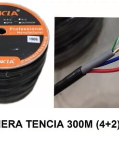 Phụ Kiện Dây Cáp Mạng camera có nguồn Tencia 300M (4+2) ZH 1906