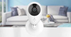 Camera Wifi Thông Minh Ezviz Mini O Plus – CS-CV206 1080P-Chân đế Có Gắn Nam Châm