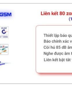 Alternative view of Bộ Báo Động Chống Trộm Cao Cấp Không Dây Qua Sim GSM 4 báo động + 4 báo cháy