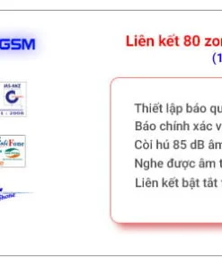 Alternative view of Bộ Báo Động Chống Trộm Cao Cấp Không Dây Qua Sim GSM 4 báo động + 4 báo cháy