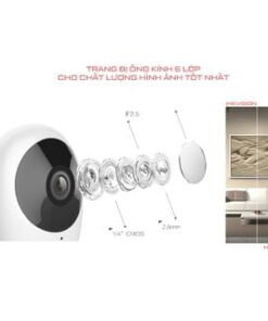Alternative view of CAMERA  CUBE WIFI GÓC RỘNG HỒNG NGOẠI HIKvision DS-2CV2U21FD-IW (2.0 MP)