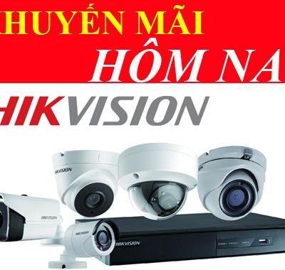 KHUYẾN MÃI CAMERA TRỌN BỘ CAMERA HIKVISION -CAMERA CHÍNH HÃNG