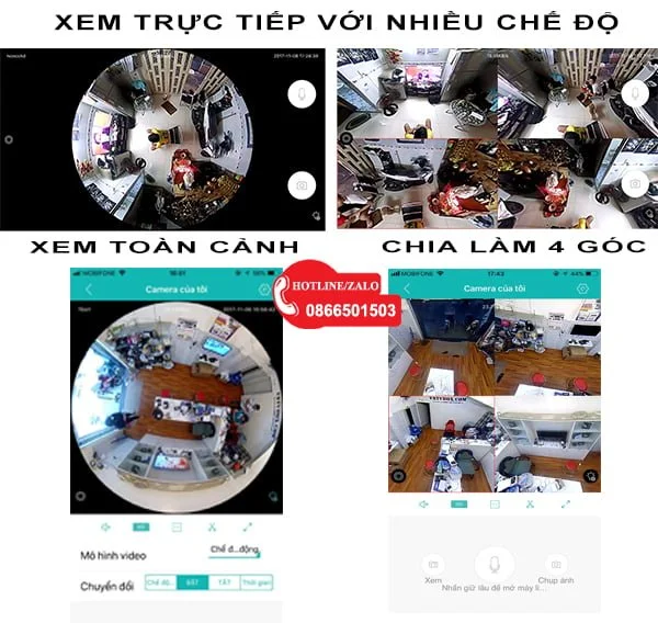 CAMERA BONG DEN WIFI