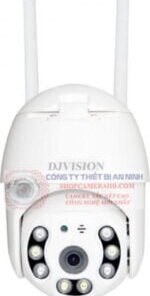 CAMERA WIFI BÁO TRỘM XOAY 360 NGOÀI TRỜI DJVISION HD7826E 5.0 Megapixel | (XOAY 360 ,Đàm Thoại 2 Chiều ,Nhận Diện người , bật led sáng và loa cảnh báo)