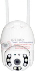 Alternative view of CAMERA WIFI BÁO TRỘM NGOÀI TRỜI XOAY 360 |  DJVISION HD7824B 2.0 Megapixel | (XOAY 360 ,Đàm Thoại 2 Chiều ,Nhận Diện người , bật led sáng và loa cảnh báo)