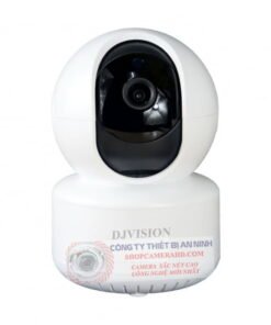 CAMERA WIFI BÁO TRỘM  XOAY 360 TRONG NHÀ DJVISION HD7723B 2.0 Megapixel | (XOAY 360 ,Đàm Thoại 2 Chiều ,Nhận Diện người , bật led sáng và loa cảnh báo)