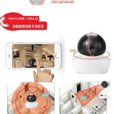 Camera wifi IP giám sát 2.0 MP full HD 1080P zoom số 4X, Camera không dây, Camera siêu nét