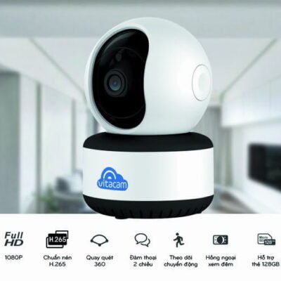Alternative view of Vitacam XOAY 360 TRONG NHÀ - 2.0Mpx Full HD 1080MPX chuẩn H265X