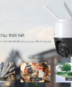 Alternative view of Camera Không Dây Ngoài Trời xoay 360 2.0 MP - Báo Động -Có Mic