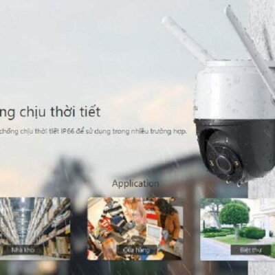 Alternative view of Camera Không Dây Ngoài Trời xoay 360 2.0 MP - Báo Động -Có Mic