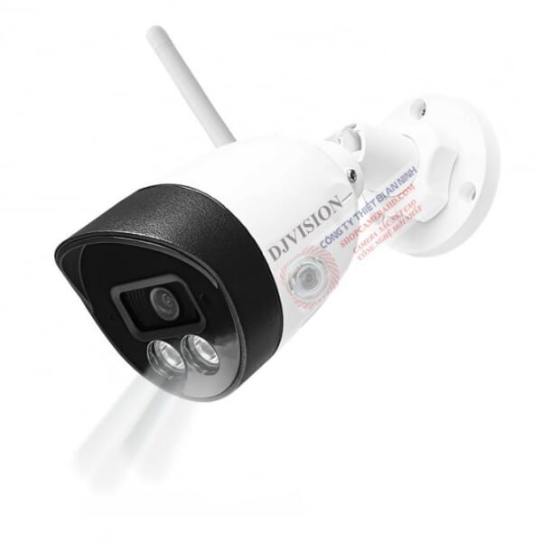 Camera Wifi Báo Trộm 2.0 Megapixel | Camera Wifi DJVISION AI6834S (Ghi âm thanh ,Nhận Diện người , bật led sáng và loa cảnh báo)