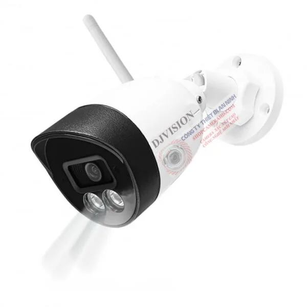 Camera Wifi Báo Trộm 2.0 Megapixel | Camera Wifi DJVISION AI6834S (Ghi âm thanh ,Nhận Diện người , bật led sáng và loa cảnh báo)