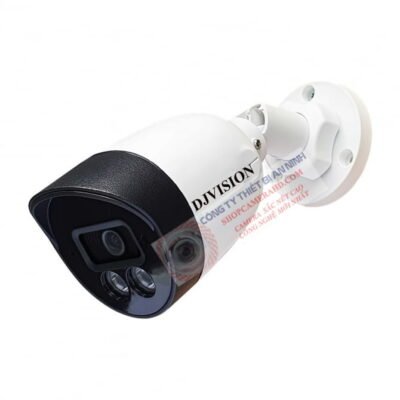 Camera IP Báo Trộm 5.0 Megapixel | Camera DJVISION AI6834E0 (Ghi âm thanh ,Nhận Diện người , bật led sáng và loa cảnh báo)