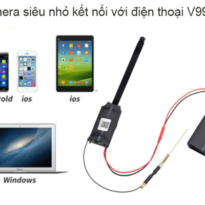 Camera IP siêu nhỏ wifi quan sát từ xa trên điện thoại siêu nét 4k