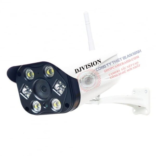 Camera wifi báo trộm DJVISION AI9319S6 5.0 Megapixel | (Ghi âm thanh ,Nhận Diện người , bật led sáng và loa cảnh báo)