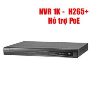 ĐẦU GHI IP H.265+ 8 KÊNH HIKVISION DS-7608NI-K1/8P(B)