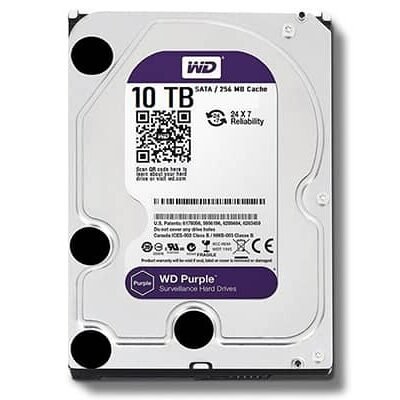 Ổ cứng chuyên dụng 10TB WESTERN PURPLE WD102PURZ- Ổ Cứng Chính Hãng
